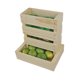 WOODEN CRATE WOODEN BASKET - 001