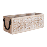 WOODEN CRATE WOODEN BASKET -  007