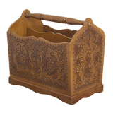 WOODEN CRATE WOODEN BASKET - 022