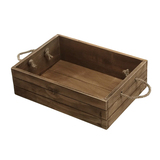 WOODEN CRATE WOODEN BASKET - 014