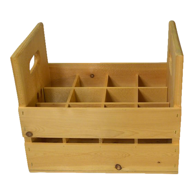 WOODEN CRATE WOODEN BASKET - 017