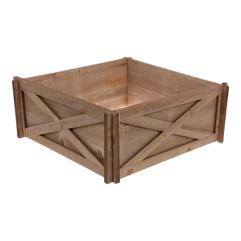 WOODEN CRATE WOODEN BASKET -  020
