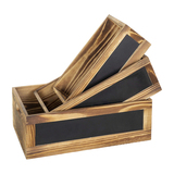 WOODEN CRATE WOODEN BASKET -  021