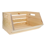 WOODEN CRATE WOODEN BASKET - 026