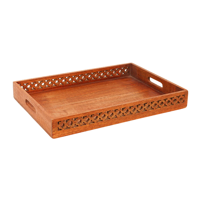 WOODEDN TRAY/FRUIT TRAY - 021