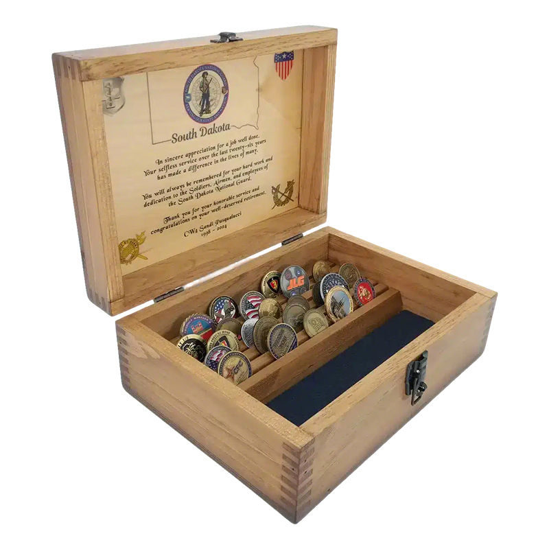 WOODEN STORAGE BOX - 408