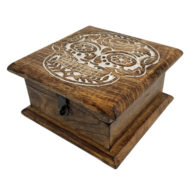 WOODEN STORAGE BOX - 447