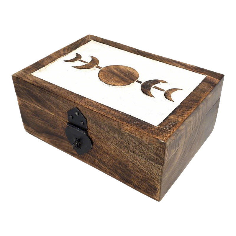 WOODEN STORAGE BOX - 417