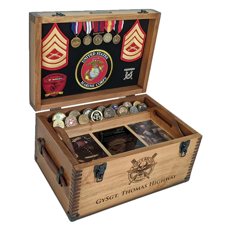 WOODEN STORAGE BOX - 410