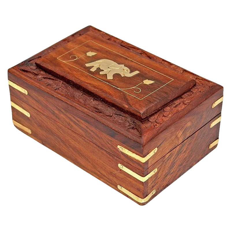 WOODEN STORAGE BOX - 434