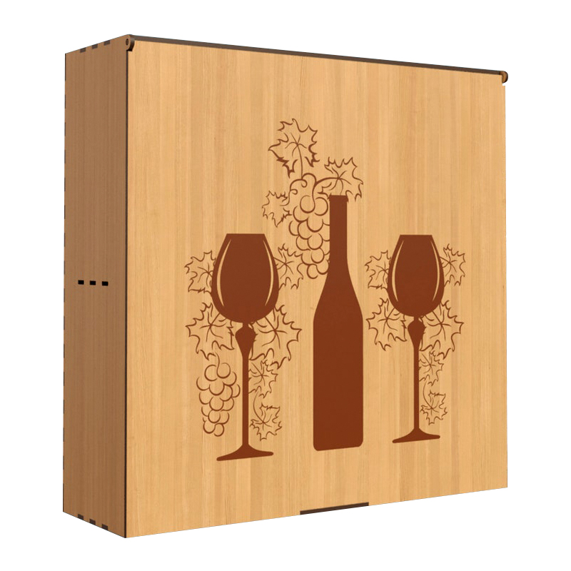WINE BOTTLE BOX- 008