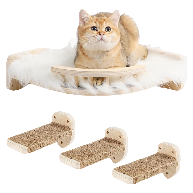 CAT TREE CAT WALL SHELVES-009