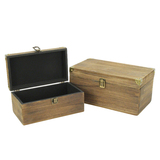 WOODEN STORAGE BOX - 208