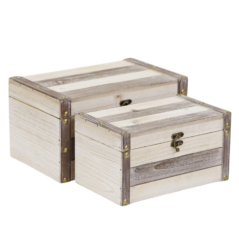 WOODEN STORAGE BOX - 249