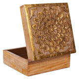 WOODEN STORAGE BOX -  322