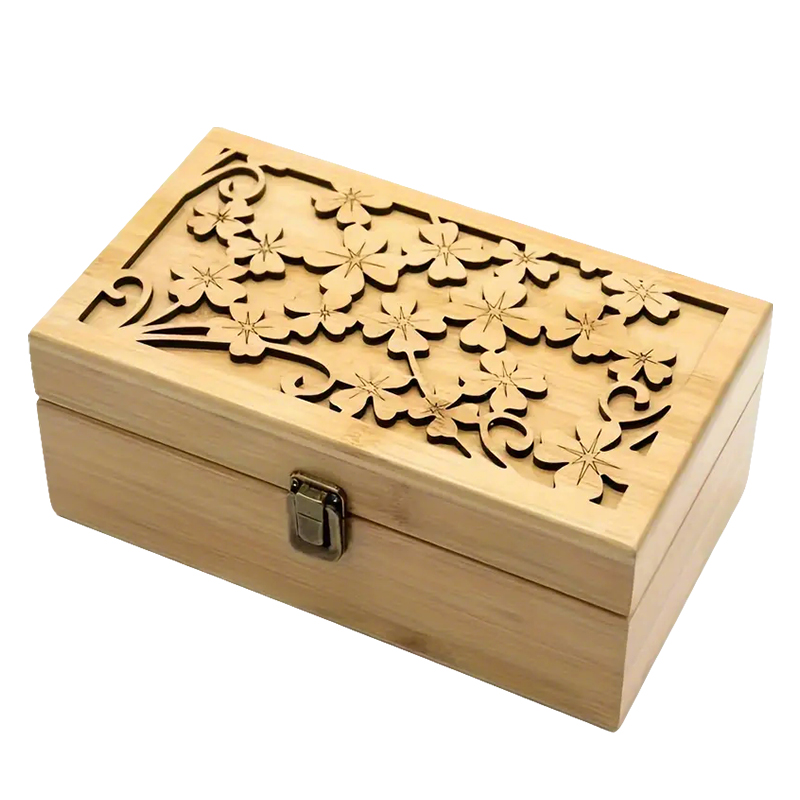 WOODEN STORAGE BOX - 321