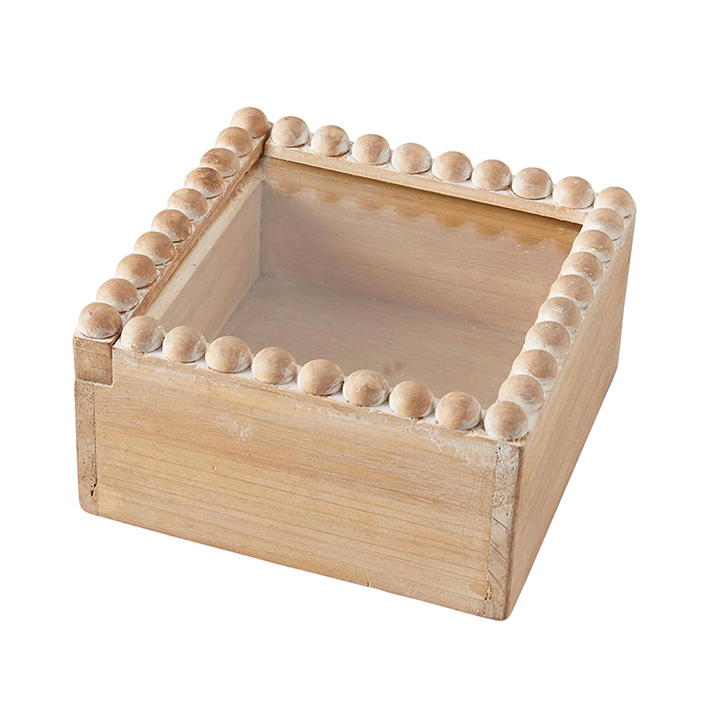 WOODEN STORAGE BOX - 323