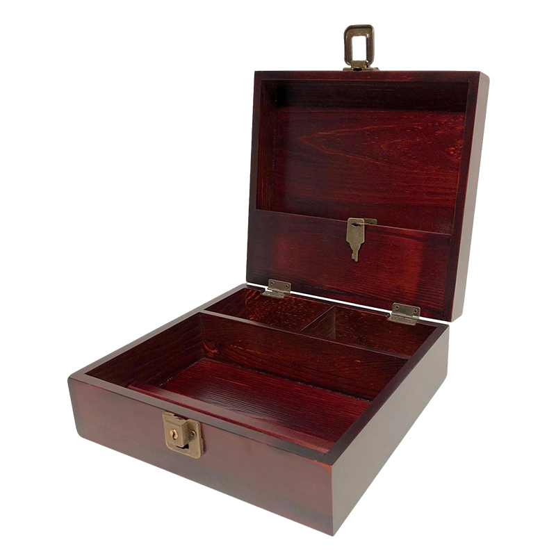 WOODEN STORAGE BOX - 301