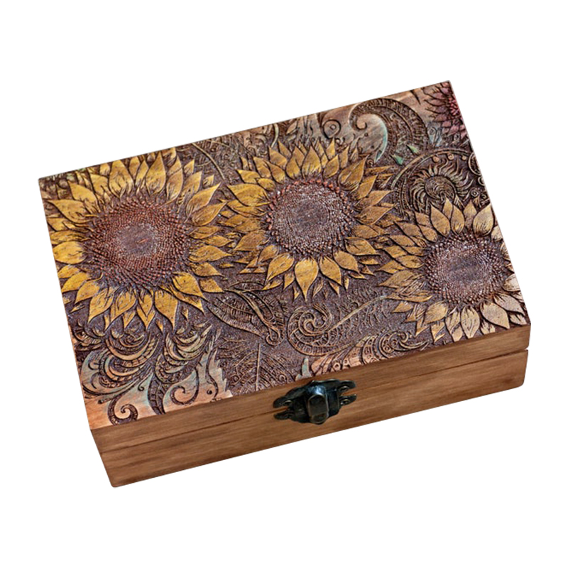 WOODEN STORAGE BOX - 316
