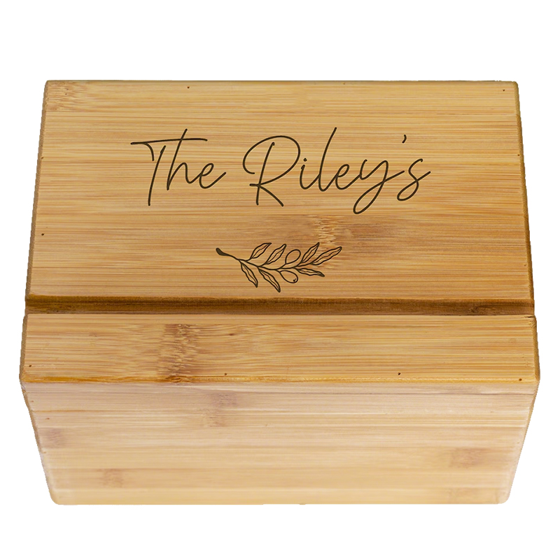 WOODEN STORAGE BOX - 348