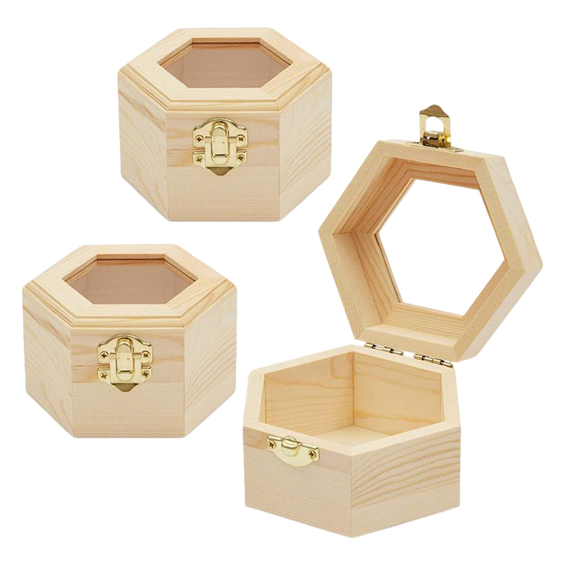 WOODEN STORAGE BOX - 110