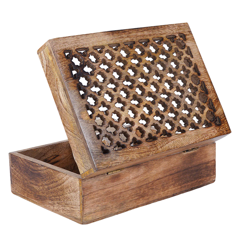 WOODEN STORAGE BOX - 152