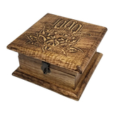 WOODEN STORAGE BOX - 363