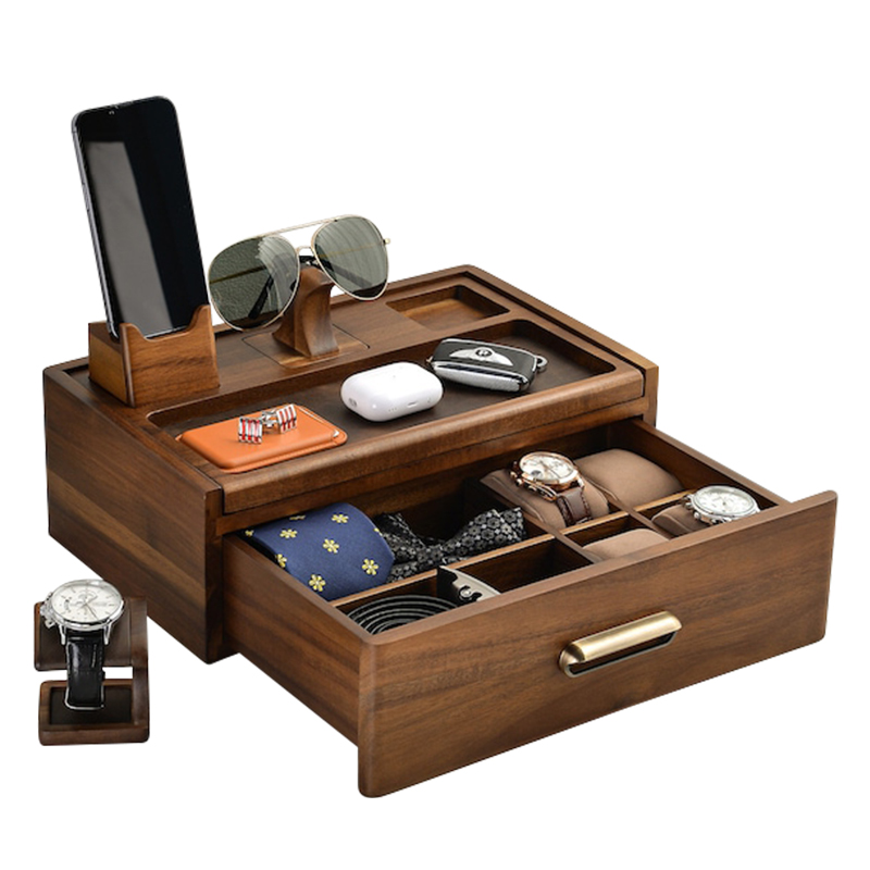 WOODEN STORAGE BOX - 117
