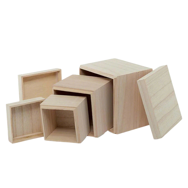 WOODEN STORAGE BOX - 127