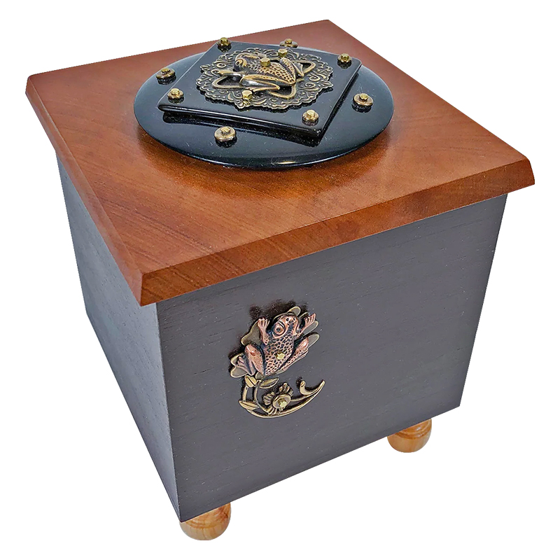 WOODEN STORAGE BOX - 357