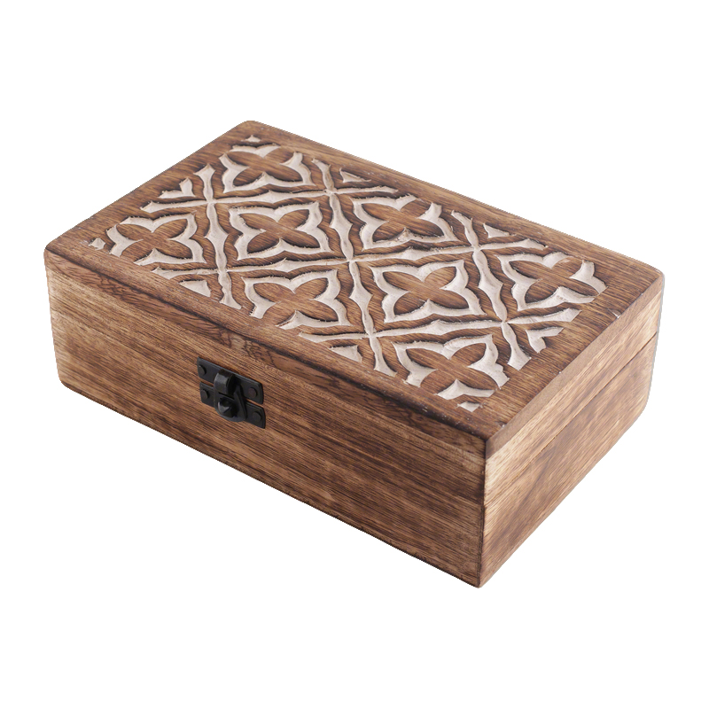 WOODEN STORAGE BOX -  353