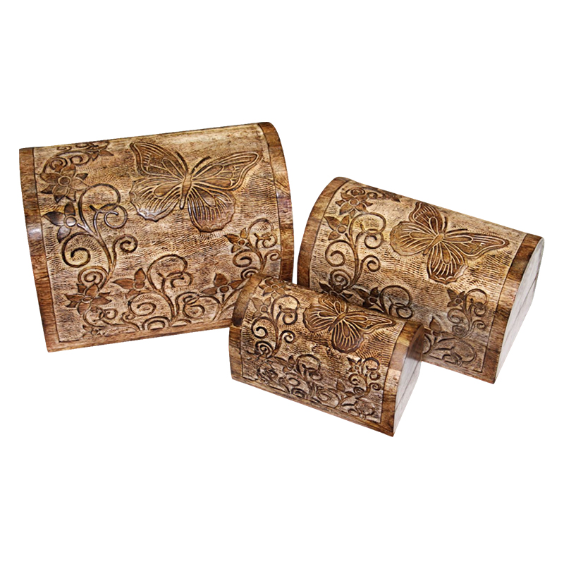 WOODEN STORAGE BOX -  399
