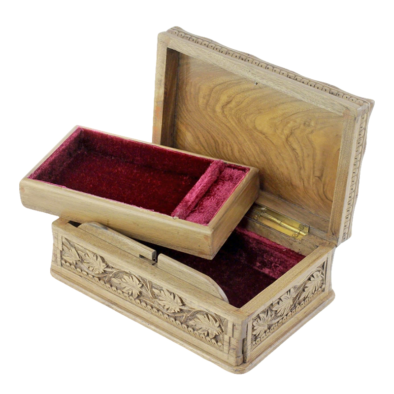 WOODEN STORAGE BOX - 371