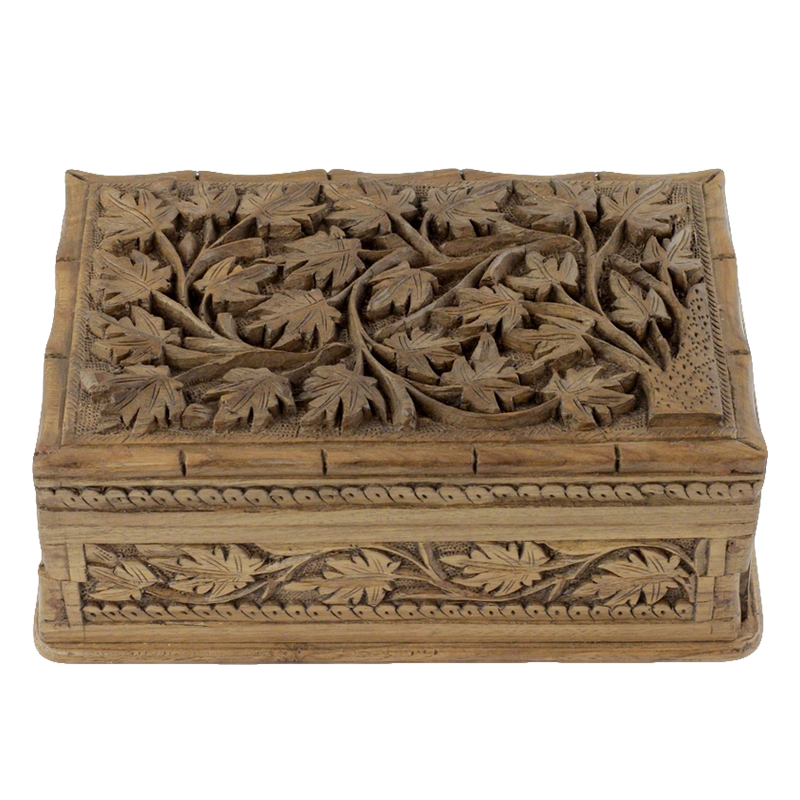 WOODEN STORAGE BOX - 372