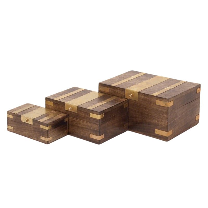 WOODEN STORAGE BOX - 166