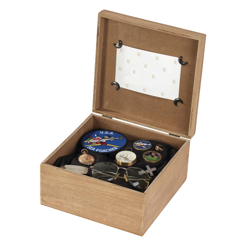 WOODEN STORAGE BOX -  383