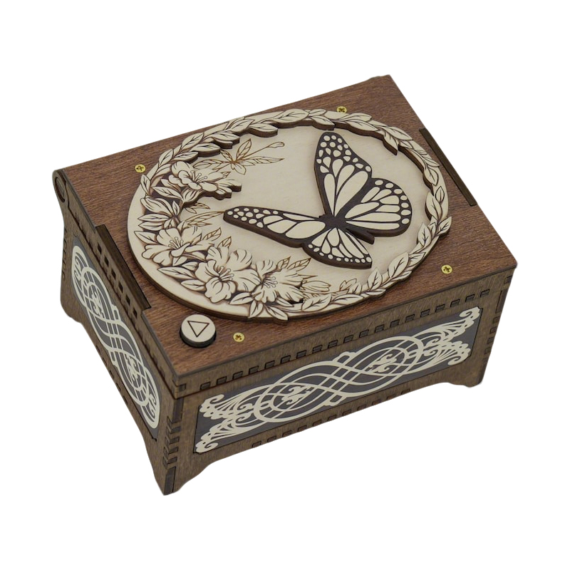 WOODEN MUSIC BOX WNMB-003