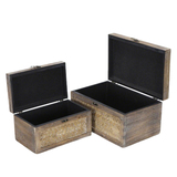 WOODEN STORAGE BOX - 174