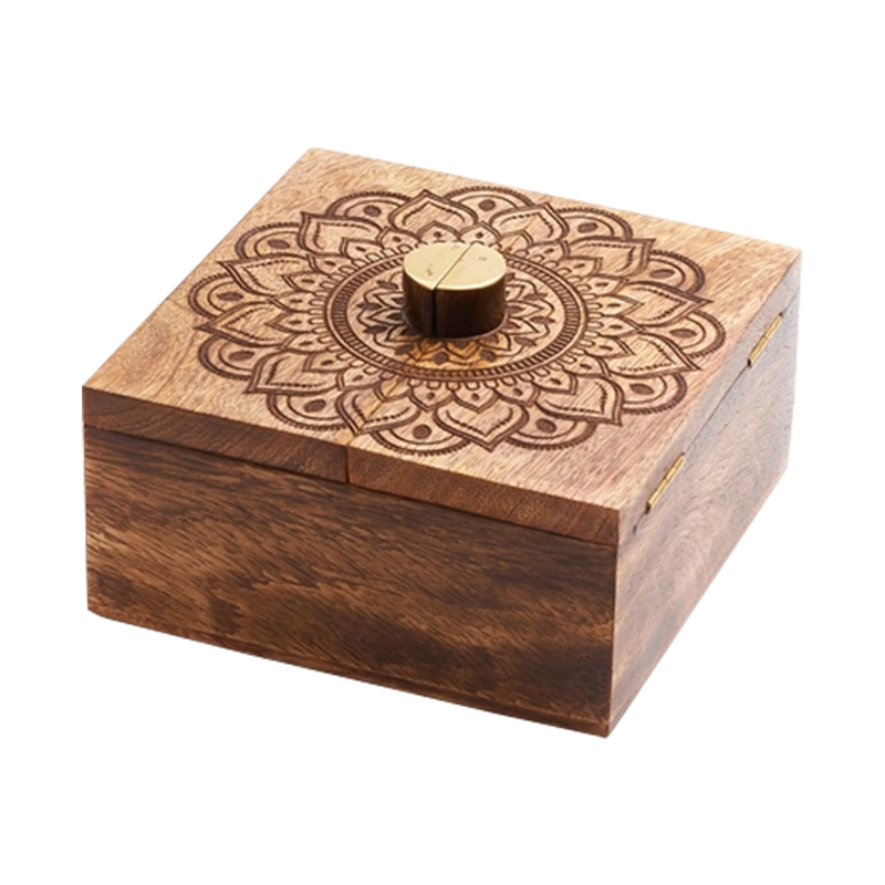 WOODEN STORAGE BOX - 395