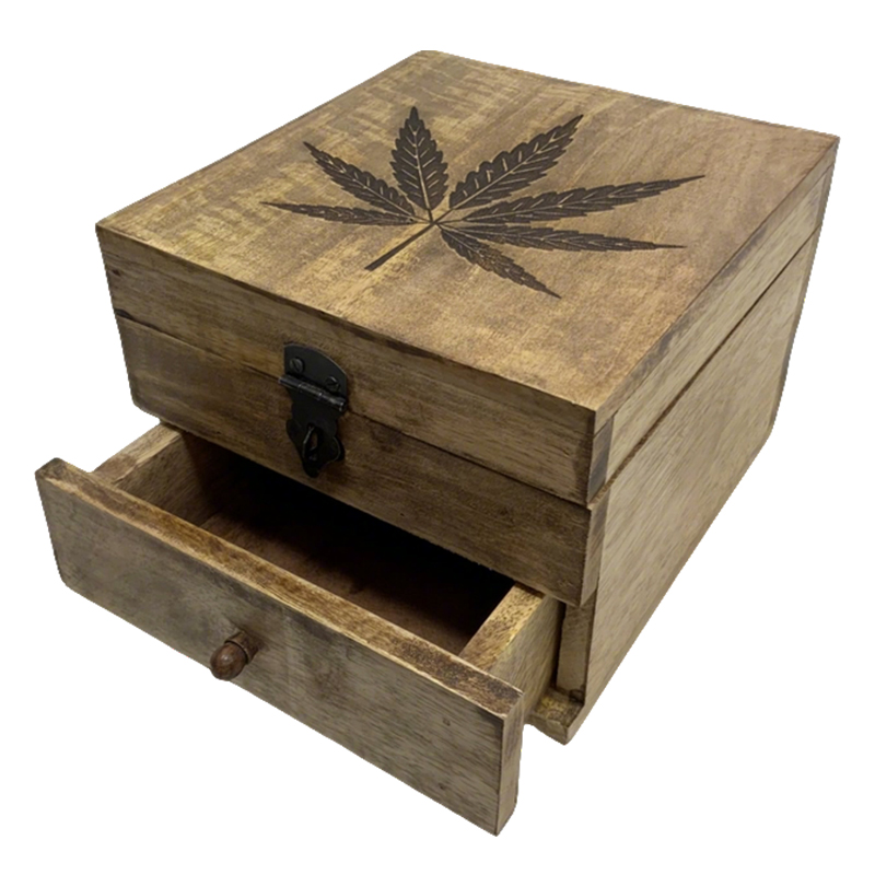 WOODEN STORAGE BOX -  391