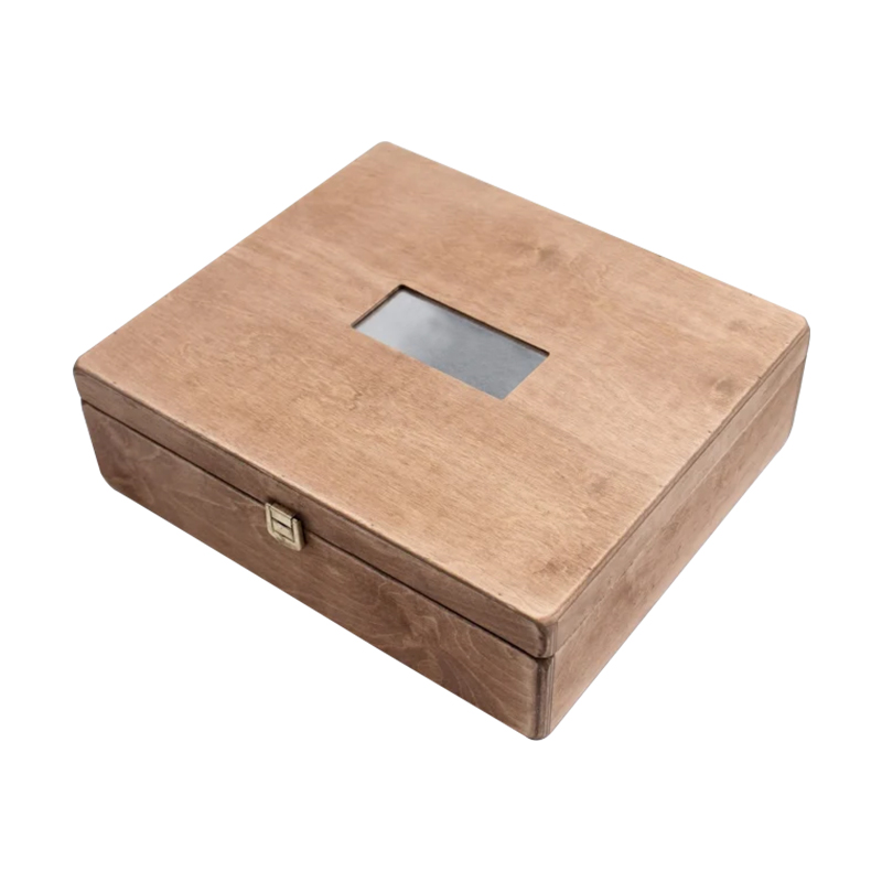 WOODEN STORAGE BOX - 393