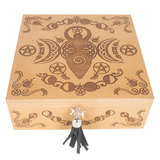 WOODEN STORAGE BOX - 392