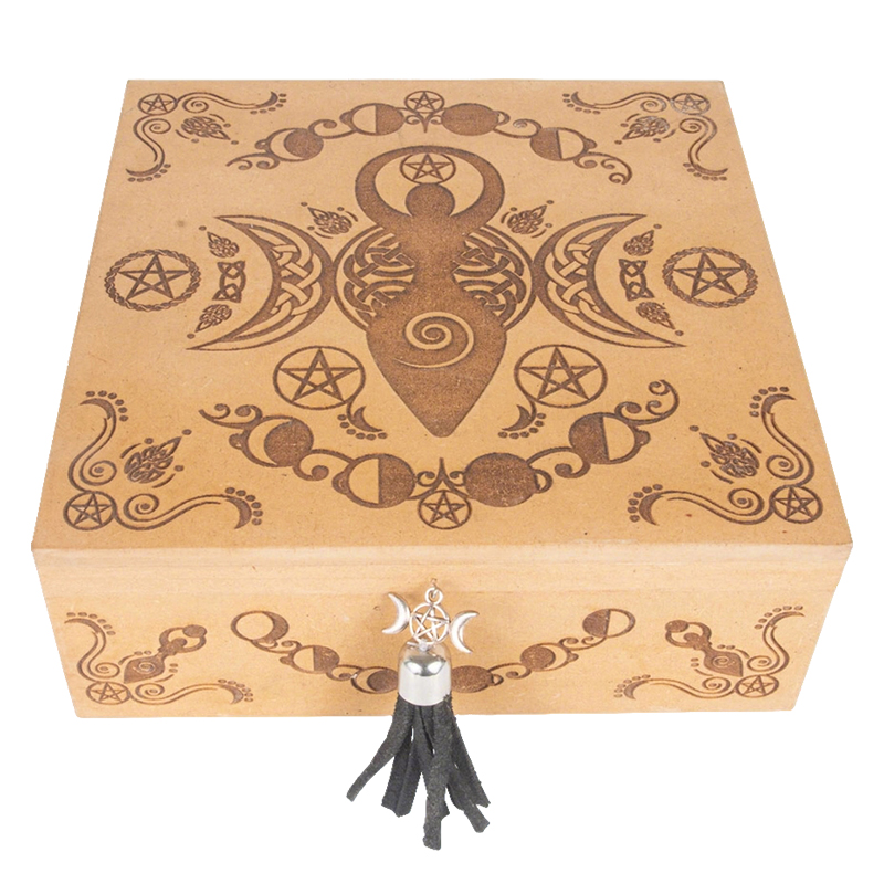 WOODEN STORAGE BOX - 392