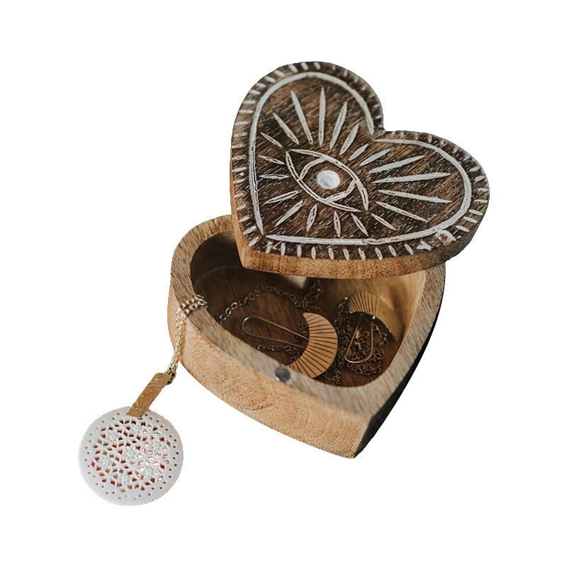 WOODEN STORAGE BOX - 396