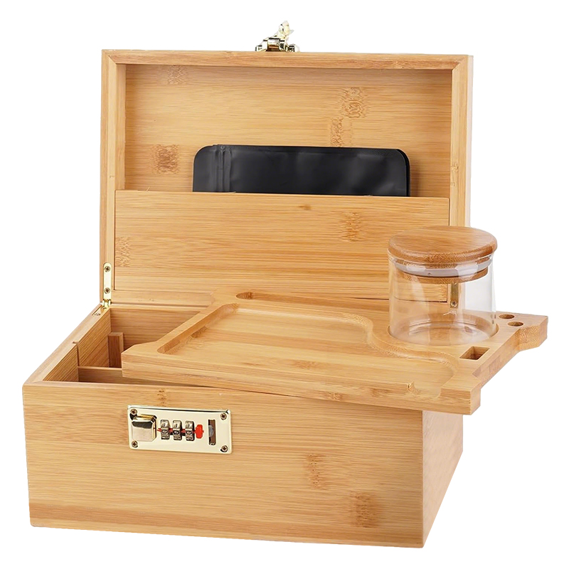 WOODEN STORAGE BOX -  386