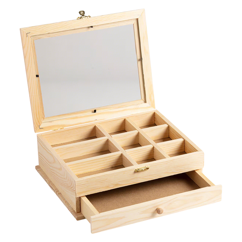 WOODEN STORAGE BOX - 182