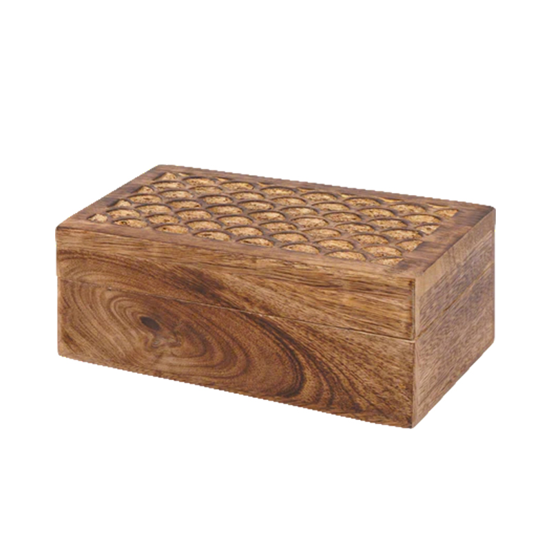 WOODEN STORAGE BOX - 186