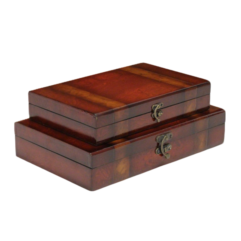 WOODEN STORAGE BOX - 180
