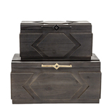 WOODEN STORAGE BOX - 183