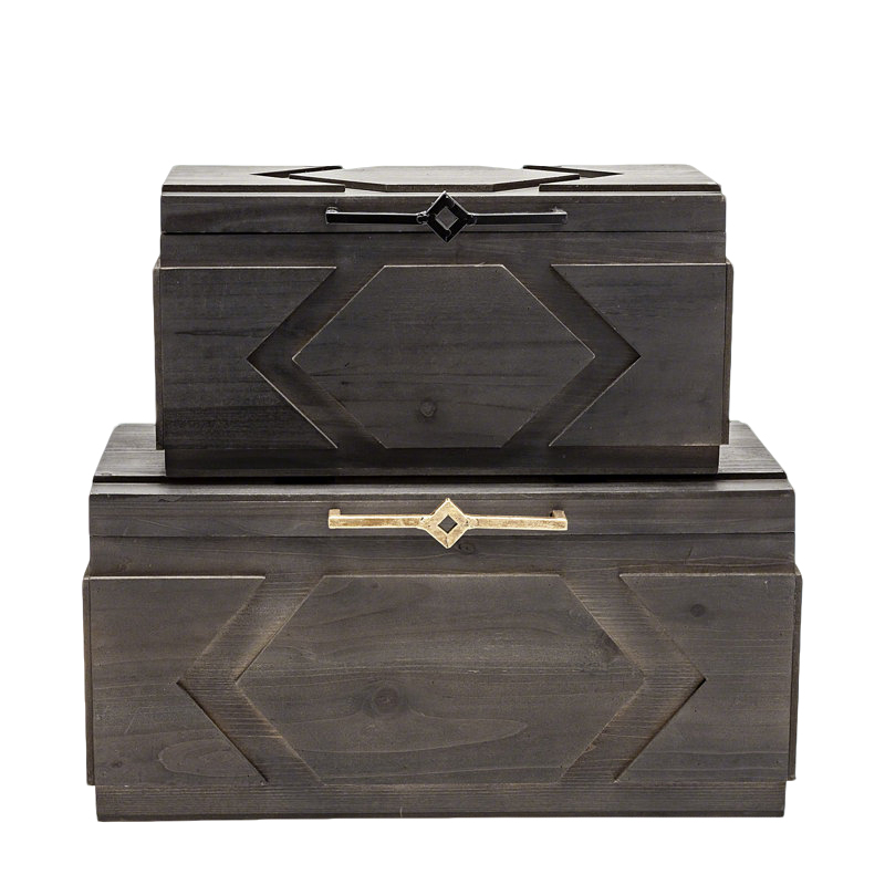 WOODEN STORAGE BOX - 183